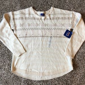 Le Tigre Sweater Cream Tan Pink